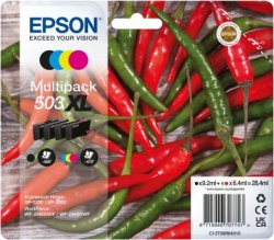 Tinta Epson 503XL Pack Negro/Tricolor (C13T09R64020) | 8715946707754