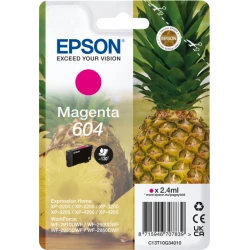 Tinta Epson 604 Magenta 2.4ml 130 Pág (C13T10G34010) | 8715946707839