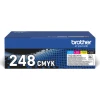 Toner BROTHER Pack Negro/Tricolor 1000 pág (TN248VAL) | (1)