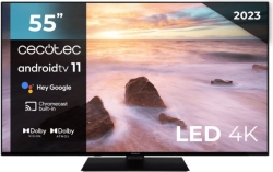 TV CECOTEC 55`` ALU20055Z UHD 4K HDMI Android TV (02600) | Hay 3 unidades en almacén | Entrega a domicilio en Canarias en 24/48 horas laborables