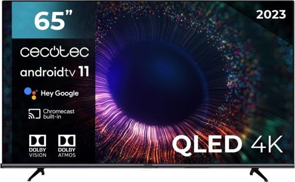 Tv Cecotec 65`` Vqu11065+ Qled 4k Uhd Smart Tv (02569) - Innova