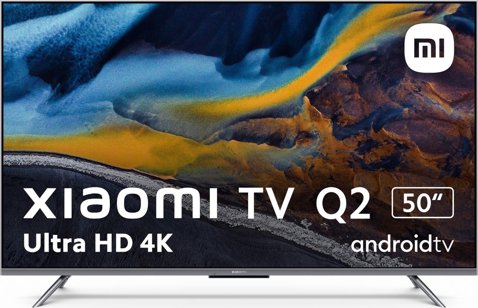 Xiaomi Televisor 50`` Q2 L50M7 QLED 4K Ultra HD Resolucion 3840x2160 Smart  tv Google TV Sintonizadores DV