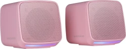 Altavoces Mars Gaming 10W RGB USB/3.5mm Rosa (MSPROP) | Hay 1 unidades en almacén | Entrega a domicilio en Canarias en 24/48 horas laborables