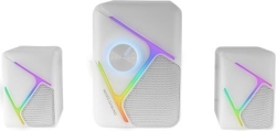 Altavoces Mars Gaming 2.1 35W USB 3.5mm Blanco (MSH21W) | Hay 2 unidades en almacén | Entrega a domicilio en Canarias en 24/48 horas laborables