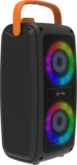 Altavoz CELLY 2.0 10W RGB Wireless Negro (KIDSPARTYRGB) | Hay 2 unidades en almacén | Entrega a domicilio en Canarias en 24/48 horas laborables
