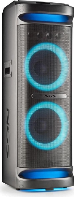 Altavoz NGS DJ RGB 4000W BT/USB/Aux Negro (WILDSPACE3) | Hay 1 unidades en almacén | Entrega a domicilio en Canarias en 24/48 horas laborables