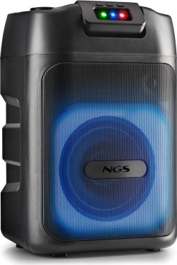 Altavoz NGS 80W TWS Bluetooth 5.3 USB Negro (WILDCLUB) | Hay 1 unidades en almacén | Entrega a domicilio en Canarias en 24/48 horas laborables