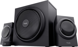Altavoz Trust Yuri 2.1 60W con Subwoofer Negro (23696) | Hay 10 unidades en almacén | Entrega a domicilio en Canarias en 24/48 horas laborables