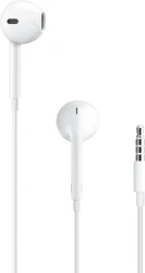 Auriculares Apple EarPods 3.5mm Blancos (MWU53ZM/A) | Hay 8 unidades en almacén | Entrega a domicilio en Canarias en 24/48 horas laborables