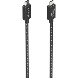 Cable AISENS USB-C 4.0/M a USB-C 4.0/M 1.5m (A156-0868) | Hay 1 unidades en almacén | Entrega a domicilio en Canarias en 24/48 horas laborables