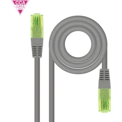 Nanocable RJ45 UTP Cat.6 15m Gris (10.20.1415) | Hay 2 unidades en almacén | Entrega a domicilio en Canarias en 24/48 horas laborables
