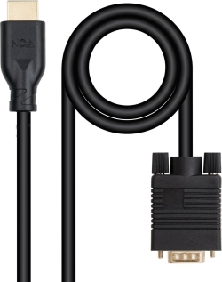 Nanocable VGA/M a HDMI/M 1.8m Negro (10.15.4602) Nanocable VGA/M a HDMI/M 1.8m Negro (10.15.4602) | Hay 3 unidades en almacén | Entrega a domicilio en Canarias en 24/48 horas laborables