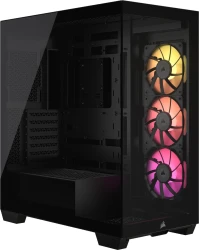 Caja Gaming Corsair 3500X RGB ATX Negra (CC-9011280-WW) | Hay 1 unidades en almacén | Entrega a domicilio en Canarias en 24/48 horas laborables