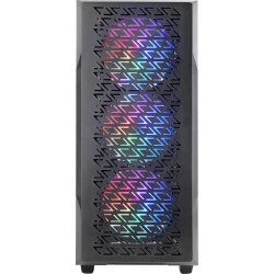 Caja Mars Gaming FRGB ATX mATX Mini-ITX Negra (MCGEO) | Hay 1 unidades en almacén | Entrega a domicilio en Canarias en 24/48 horas laborables