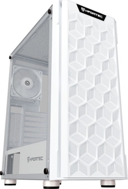 Caja Nfortec Azir ATX mATX ITX Blanca (NF-CS-AZIR-W) | Hay 4 unidades en almacén | Entrega a domicilio en Canarias en 24/48 horas laborables