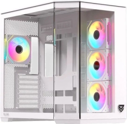 Caja Nfortec Pulsar ARGB ATX ITX Blanca(NF-CS-PULSAR-W) | Hay 3 unidades en almacén | Entrega a domicilio en Canarias en 24/48 horas laborables