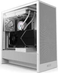 Caja NZXT H5 Flow ATX mATX EATX Blanca (CC-H52FW-01) | Hay 1 unidades en almacén | Entrega a domicilio en Canarias en 24/48 horas laborables