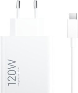 Cargador de Pared XIAOMI 120W USB-A Blanco (BHR9462EU) | Hay 10 unidades en almacén | Entrega a domicilio en Canarias en 24/48 horas laborables