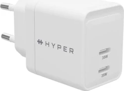 Cargador TARGUS HyperJuice 2xUSB-C 35W Blanco (HJG35EU) | Hay 4 unidades en almacén | Entrega a domicilio en Canarias en 24/48 horas laborables