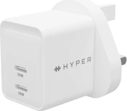 Cargador TARGUS HyperJuice 2xUSB-C 35W Blanco (HJG35UK) | Hay 2 unidades en almacén | Entrega a domicilio en Canarias en 24/48 horas laborables