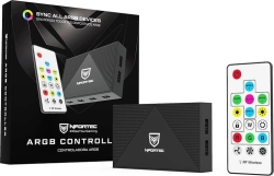 Controladora Nfortec ARGB 6p Negra (NF-AC-ARGBCONTROL) | Hay 3 unidades en almacén | Entrega a domicilio en Canarias en 24/48 horas laborables