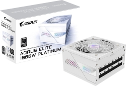 Fuente GIGABYTE AORUS ELITE 1000W (GP-AE1000PM PG5 ICE) | Hay 10 unidades en almacén | Entrega a domicilio en Canarias en 24/48 horas laborables
