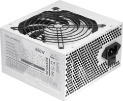 Fuente Mars Gaming ATX 650W PFC 85% Blanca (MPIII650W) | Hay 3 unidades en almacén | Entrega a domicilio en Canarias en 24/48 horas laborables