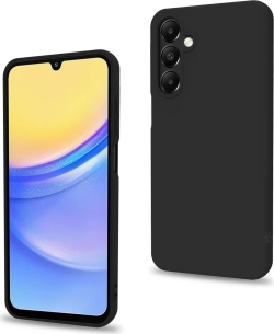 Funda CELLY Cromo para Galaxy A16 Negro (CROMO1105BK) | Hay 3 unidades en almacén | Entrega a domicilio en Canarias en 24/48 horas laborables