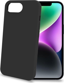Funda Celly Cromo para iPhone 16E Negro (CROMO1123BK) | Hay 3 unidades en almacén | Entrega a domicilio en Canarias en 24/48 horas laborables