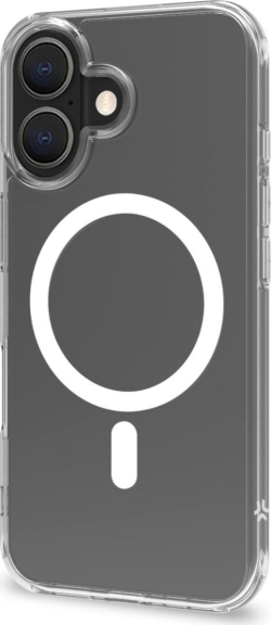 Funda CELLY iPhone 16 Transparente (GELSKINMAG1112W) | Hay 3 unidades en almacén | Entrega a domicilio en Canarias en 24/48 horas laborables