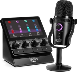 Kit HERCULES Stream Micrófono+Controladora (4781068) | Hay 1 unidades en almacén | Entrega a domicilio en Canarias en 24/48 horas laborables