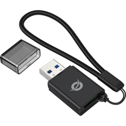 Lector Tarjetas CONCEPTRONIC USB-A 3.0 Negro (BIAN07B | Hay 6 unidades en almacén | Entrega a domicilio en Canarias en 24/48 horas laborables