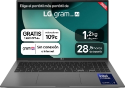 LG Ultra 7 32Gb 1Tb 16`` W11H Negro (16Z90TL-G.AU88B) | Hay 1 unidades en almacén | Entrega a domicilio en Canarias en 24/48 horas laborables