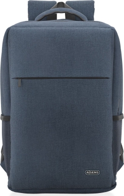 Mochila AISENS 17`` Poliéster Azul (ASBG-BP082-BL) | Hay 1 unidades en almacén | Entrega a domicilio en Canarias en 24/48 horas laborables