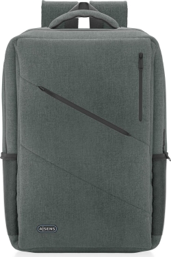 Mochila AISENS Poliéster 15.6`` Gris (ASBG-BP085-GR) | Hay 5 unidades en almacén | Entrega a domicilio en Canarias en 24/48 horas laborables