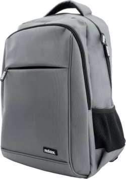 Mochila NILOX Business hasta 15.6`` Gris (NXBK051) | Hay 10 unidades en almacén | Entrega a domicilio en Canarias en 24/48 horas laborables