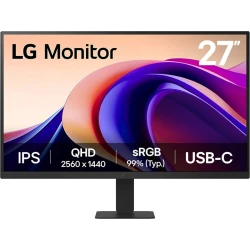 Monitor LG 27`` IPS QHD 100Hz USB-C HDMI (27U631A-B) | Hay 4 unidades en almacén | Entrega a domicilio en Canarias en 24/48 horas laborables