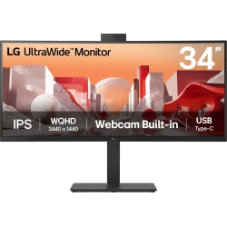 Monitor LG 34`` UWide IPS WQHD 60Hz Curvo (34BA85QE-B) | Hay 2 unidades en almacén | Entrega a domicilio en Canarias en 24/48 horas laborables