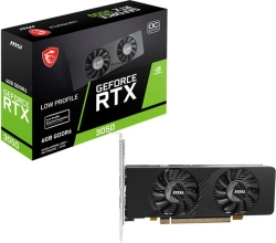 MSI RTX 3050 LP E 6G OC, DDR6 6Gb 2HDMI  (912-V812-213) | Hay 1 unidades en almacén | Entrega a domicilio en Canarias en 24/48 horas laborables