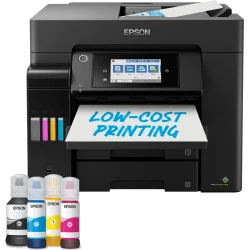 Multif Epson EcoTank ET-5855 A4 Color Negra(C11CJ29406) | Hay 2 unidades en almacén | Entrega a domicilio en Canarias en 24/48 horas laborables