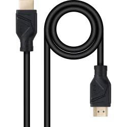 Nanocable HDMI V2.1 8K A/M-A/M 0.5m Negro (10.15.8300) Nanocable HDMI V2.1 8K A/M-A/M 0.5m Negro (10.15.8300) | Hay 3 unidades en almacén | Entrega a domicilio en Canarias en 24/48 horas laborables