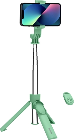 Palo Selfie CELLY Inalambrico 7`` Verde (CLICKSFSTICKGN) | Hay 3 unidades en almacén | Entrega a domicilio en Canarias en 24/48 horas laborables