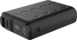PowerBank CELLY 10000mAh USB-A/C Negro (PBUP10000BK) | Hay 5 unidades en almacén | Entrega a domicilio en Canarias en 24/48 horas laborables