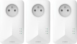 Powerline Strong 1000 Ethernet Kit 3(POWERL1000TRIEUV2) | Hay 3 unidades en almacén | Entrega a domicilio en Canarias en 24/48 horas laborables