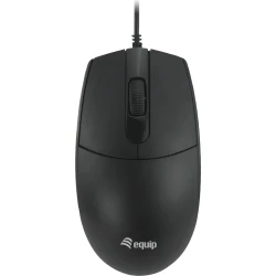 Ratón EQUIP Silent USB-A 1200dpi Negro (EQ245117) | Hay 9 unidades en almacén | Entrega a domicilio en Canarias en 24/48 horas laborables