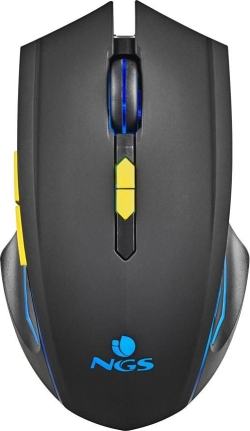 Ratón Gaming NGS LED Wireless 3200dpi Negro (GMX-200) | Hay 10 unidades en almacén | Entrega a domicilio en Canarias en 24/48 horas laborables