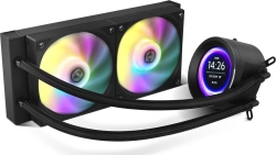 Ref. Líq. NOX X-240 LCD 240mm Negra (NXHUMMERX240LCDBK) | Hay 2 unidades en almacén | Entrega a domicilio en Canarias en 24/48 horas laborables