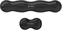 Reposamuñecas SUBBLIM Ergo Pack 2 Negro (SUBMP-04E061) más grande Reposamuñecas SUBBLIM Ergo Pack 2 Negro (SUBMP-04E061) | 8436586743345