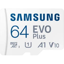 Samsung Micro SDXC 64Gb + Adaptador SD (MB-MC64SA/EU) | Hay 6 unidades en almacén | Entrega a domicilio en Canarias en 24/48 horas laborables
