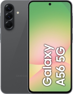 Smartp Samsung A56 6.7`` 8Gb 256Gb 5G Grafito (SM-A566B) | SM-A566BZKCEUB | Hay 2 unidades en almacén | Entrega a domicilio en Canarias en 24/48 horas laborables